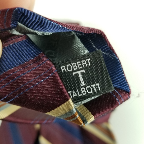 ROBERT TALBOTT | 100% silk tie - Picture 4 of 5